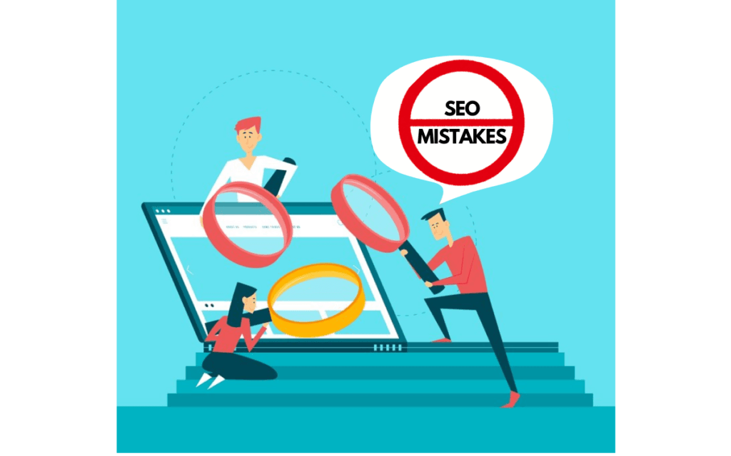 crypto seo mistakes