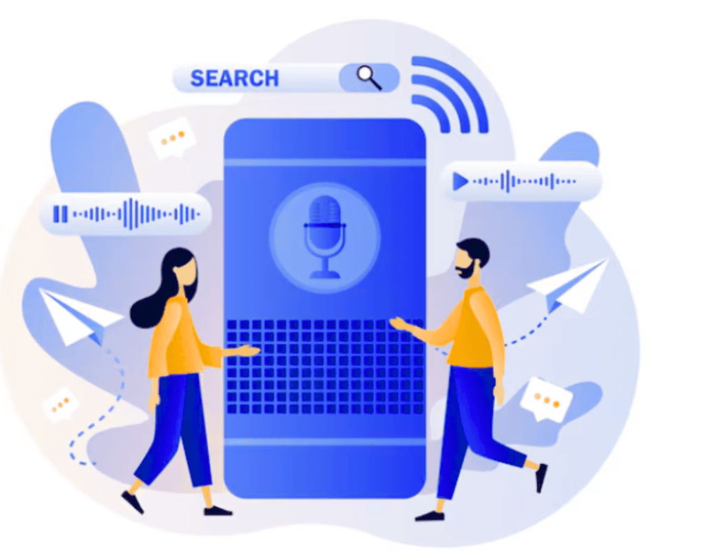 voice search for crypto