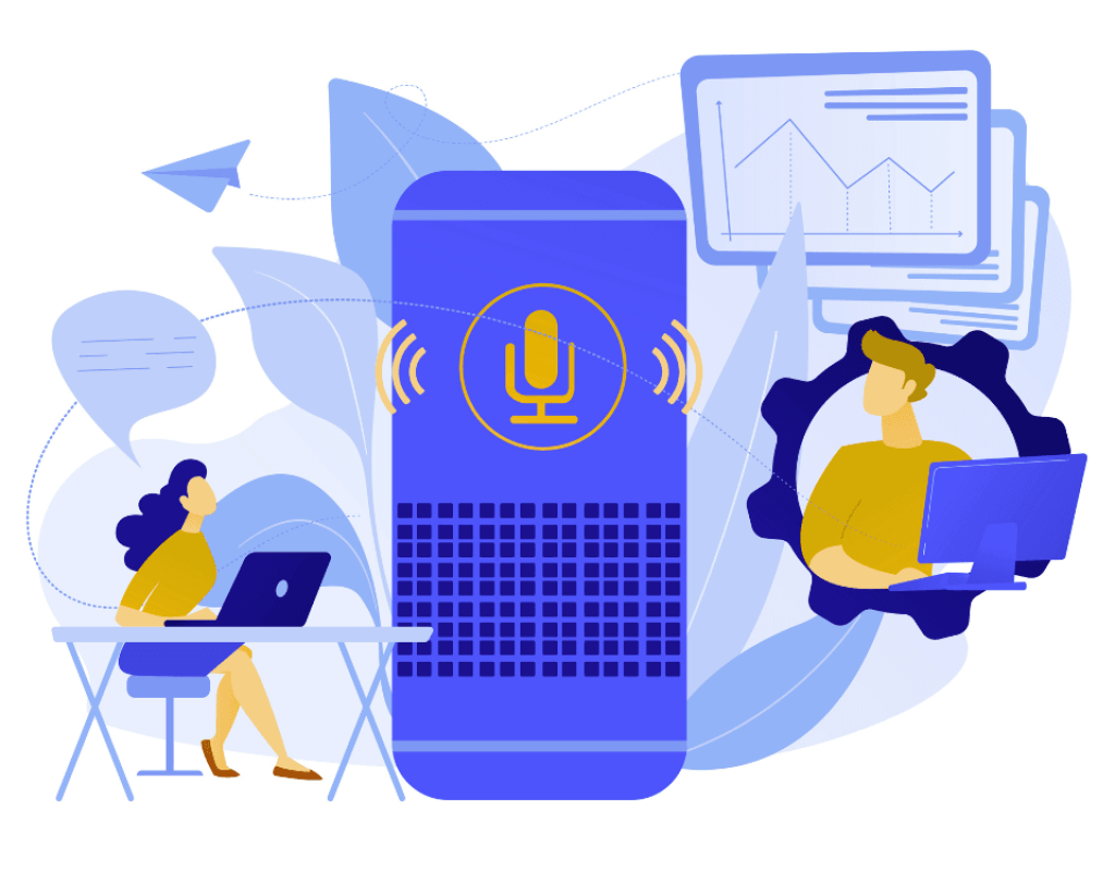 voice search for crypto